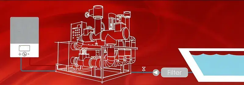 تدفئة حمامات السباحة